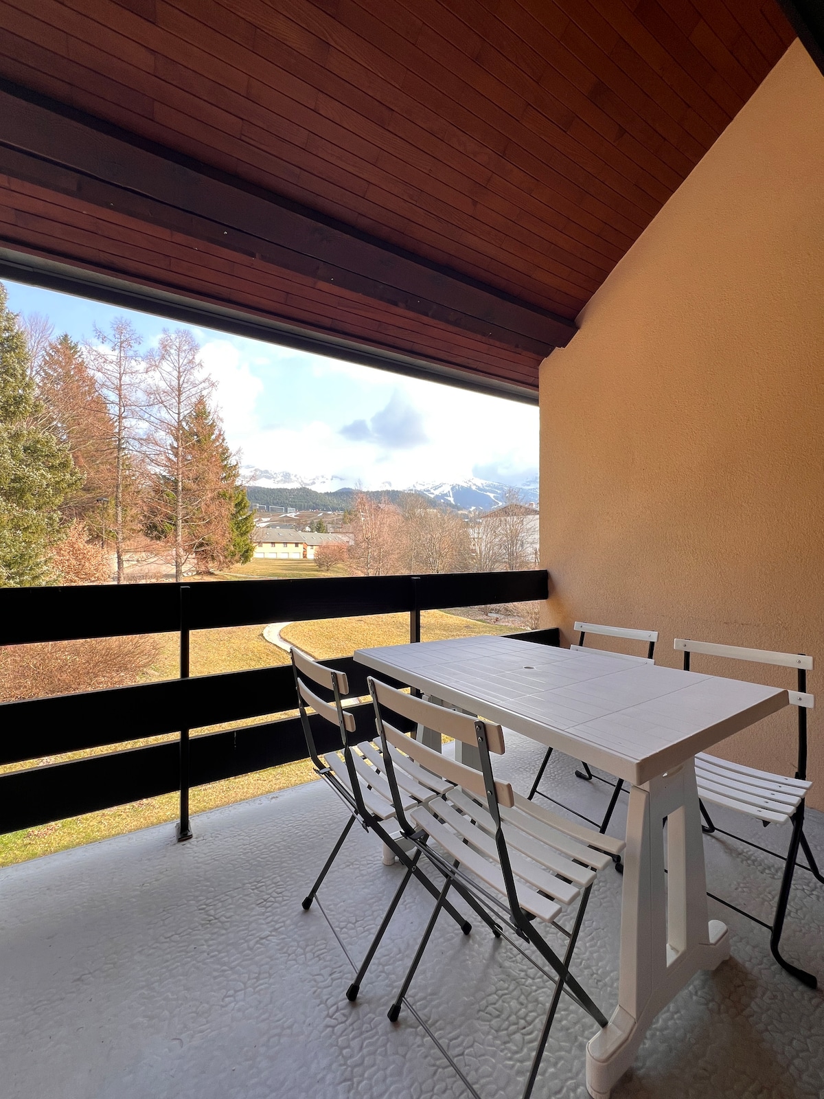 Balcon Vue montagne 6 pers Garage